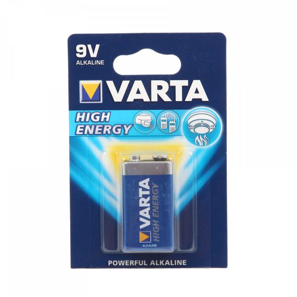 Baterie Varta High Energy 6LP3146, 9V, Primary Alkaline Manganese