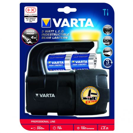 Lanterna LED Varta 18750, Rezistenta sporita, 3 W