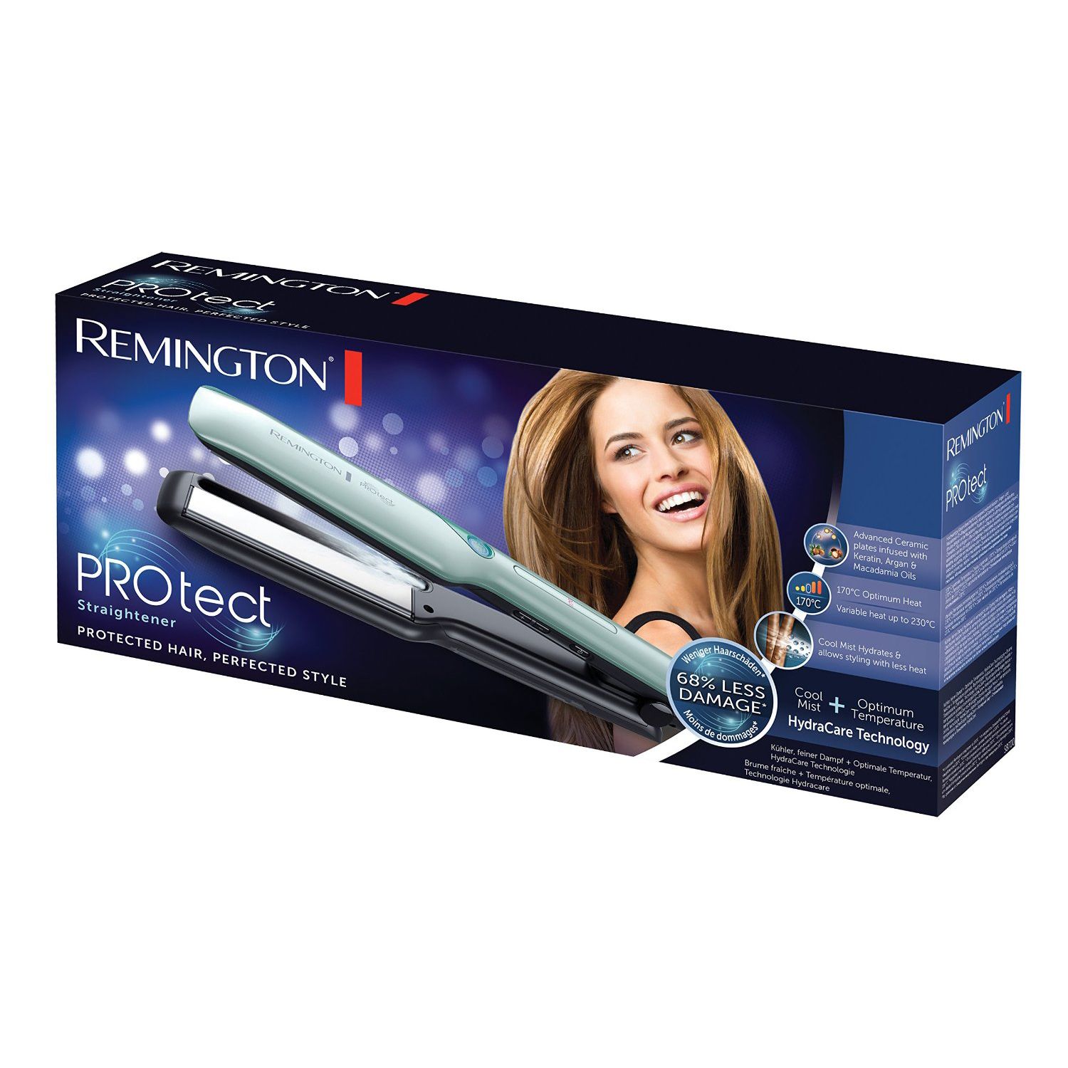Placa de indreptat parul Remington PROtect S8700 Placa de indreptat parul Remington PROtect S8700